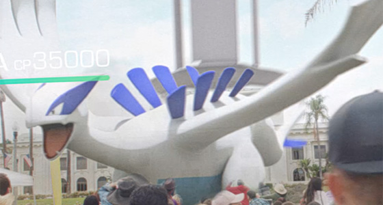 『Pokémon GO』に、伝説のポケモン・ルギアが登場！