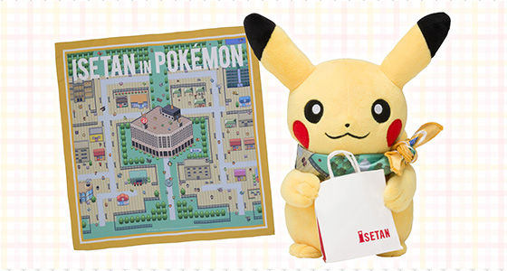 「POKÉMON×ISETAN」のコラボグッズが、ポケモンセンターに登場！
