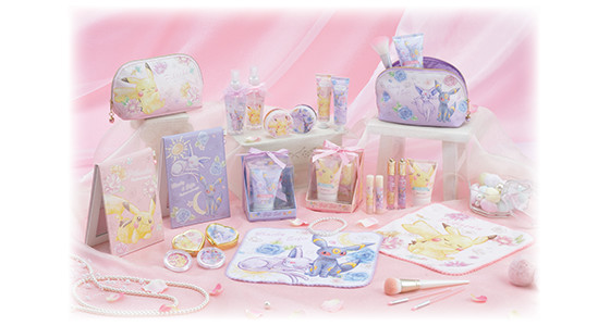 かわいくておしゃれなコスメシリーズが、ポケモンセンターに新登場！