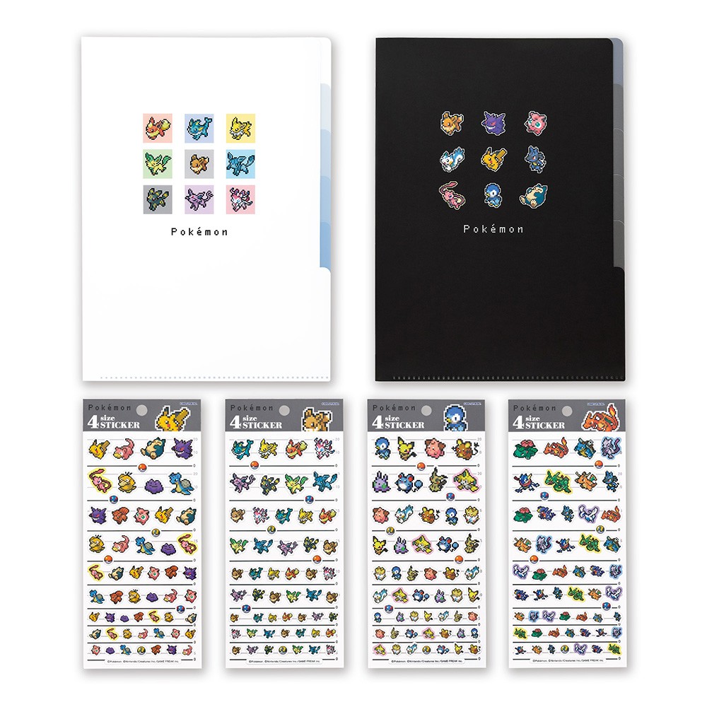 5インデックスクリアファイル／4size STICKER