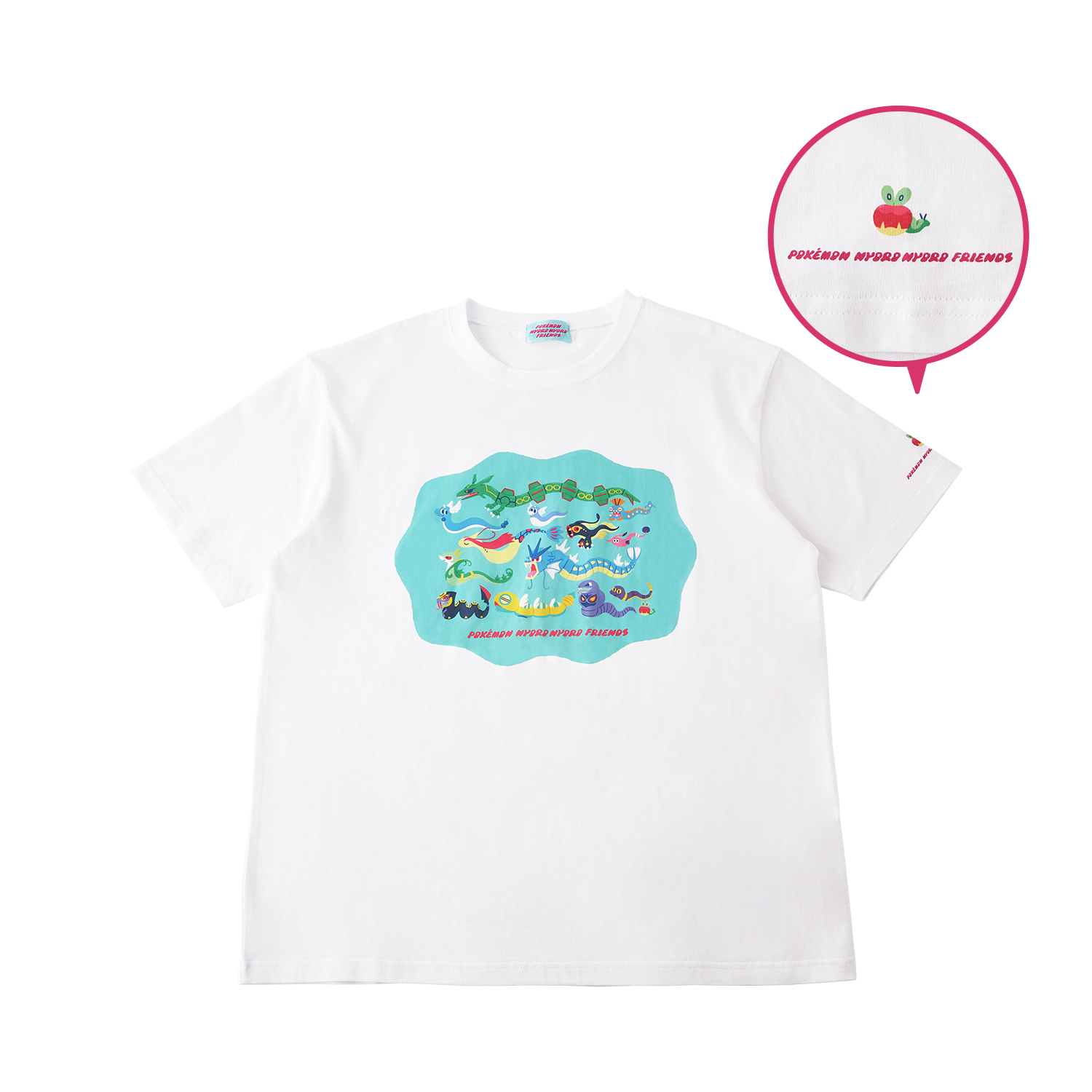 Tシャツ POKÉMON NYORO NYORO FRIENDS 大集合 Free