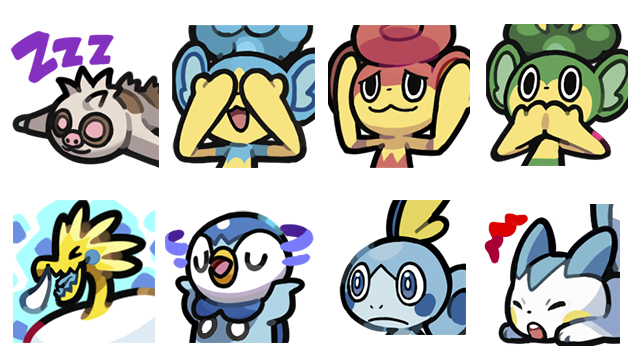 LINE絵文字「ポケモン ひとつまみエモーション」が発売中!