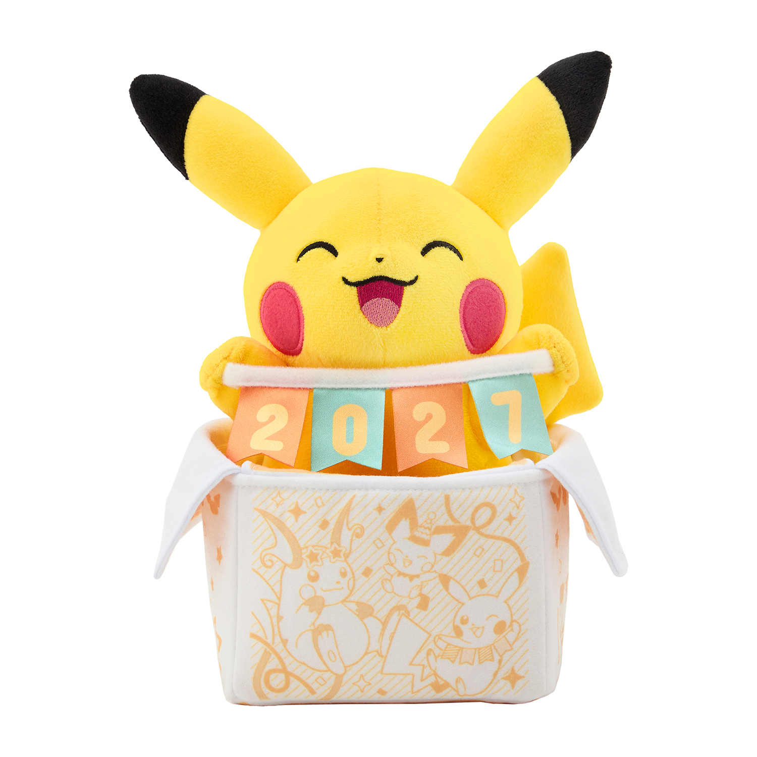 ぬいぐるみ ピカピカボックス2027 ピカチュウ