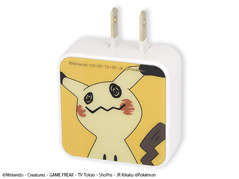 ポケットモンスター　USB2ポート ACアダプタ