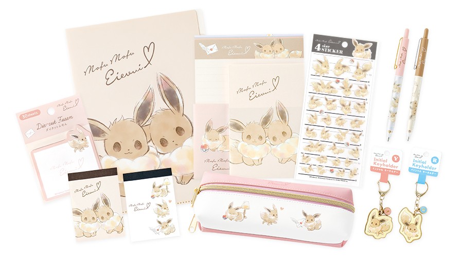 イーブイの文房具コレクションが登場！