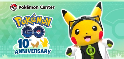 全国のポケモンセンターで『Pokémon GO』10周年を記念したイベントを