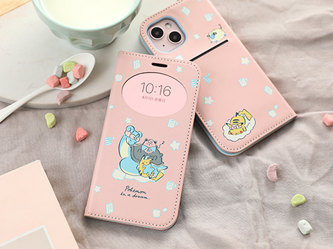 ポケモンがデザインされた、窓つき手帳型ケースが登場!