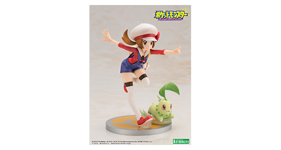 ポケモンセンター購入 フィギュア コトネ with チコリータ 【公式通販】