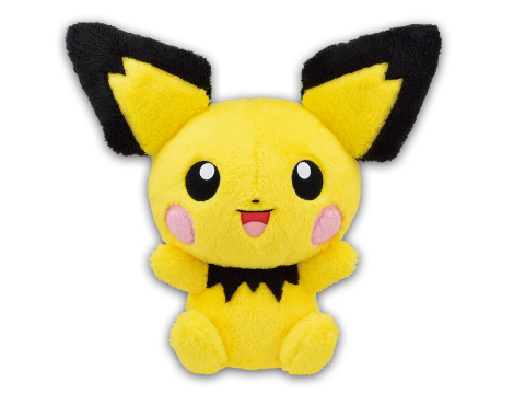 ポケットモンスター ほっこりいやされ めちゃでかぬいぐるみ~ピチュー~