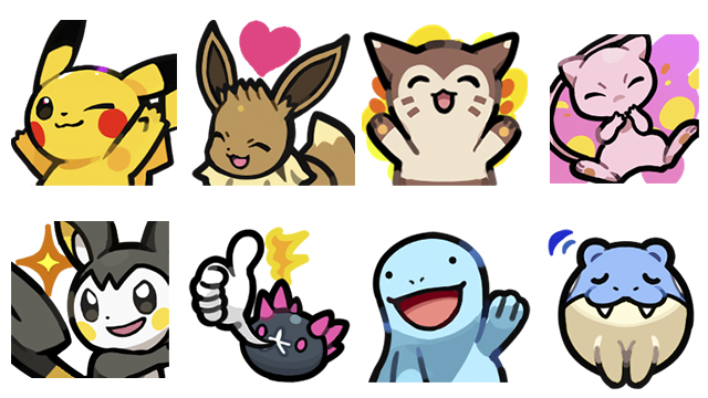 LINE絵文字「ポケモン ひとつまみエモーション」が発売中!