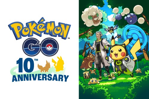 Pokémon GO』10周年を記念したグッズが、ポケモンセンターに登場