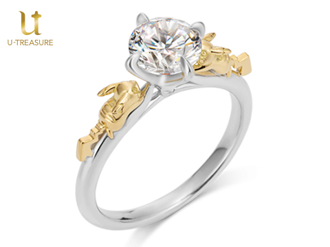 ユートレジャーの「ピカチュウ」の婚約指輪に、新しいデザインが登場！