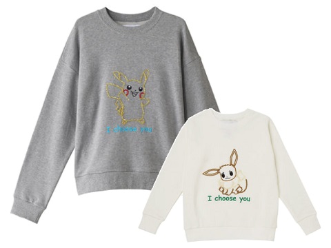 ファッションブランド ミュベールから ピカチュウ イーブイの刺しゅうが入ったアイテムが登場 ポケットモンスターオフィシャルサイト