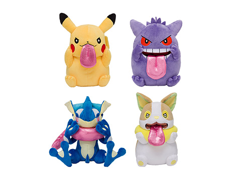 べろが特徴的なポケモンたちのグッズが ポケモンセンターに登場 ポケットモンスターオフィシャルサイト