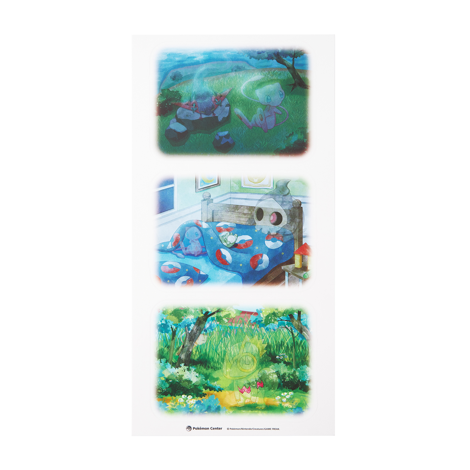 ウォールステッカー ドラパルト ヨマワル カクレオン