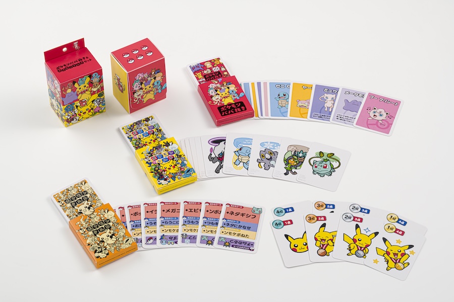 ポケモンババ抜き」と「ポケモンタルカ」のセット商品が登場