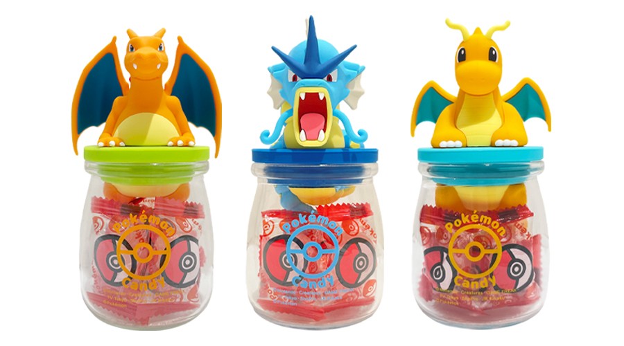 ポケモンキャンディボトル ～リザードン・ギャラドス・カイリュー～が登場！