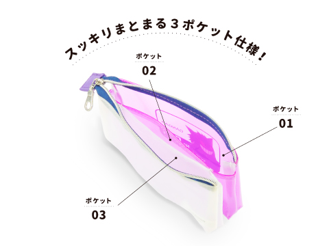 ポケモン 3ポケットポーチmini