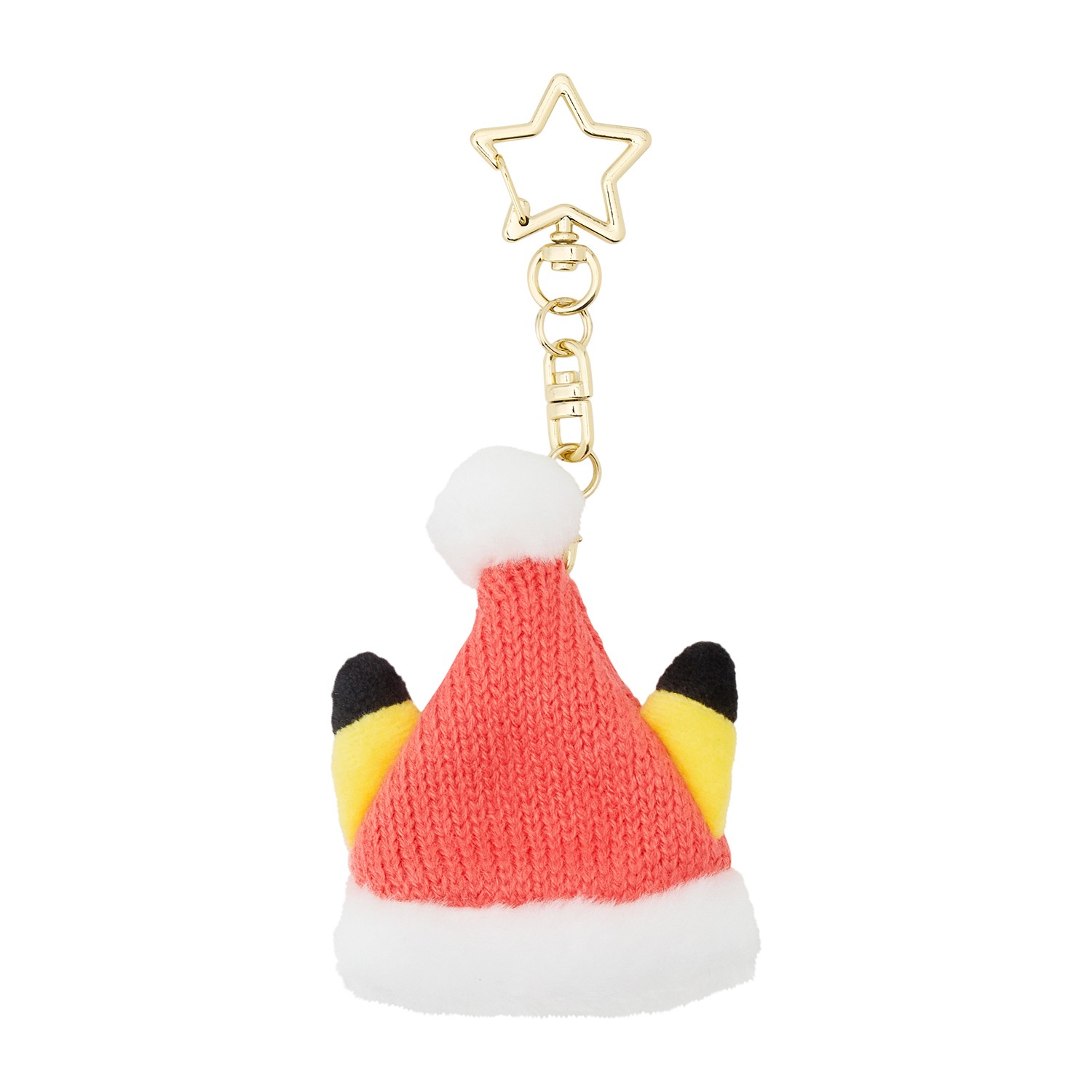 ピカみみサンタ帽キーホルダー