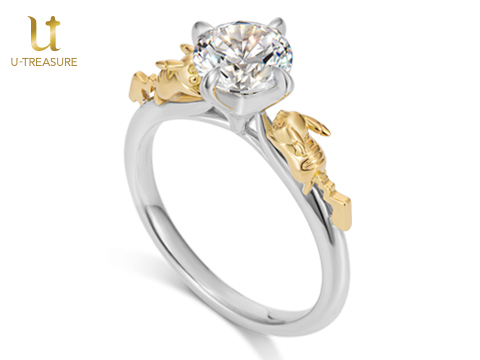 ユートレジャーの「ピカチュウ」の婚約指輪に、新しいデザインが登場！