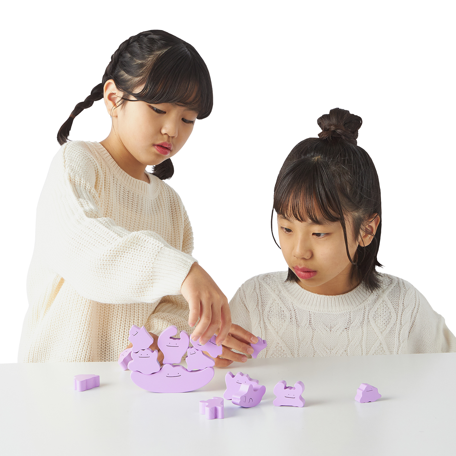 木製メタモン14変化！パズル＆バランスゲーム　遊び方イメージ