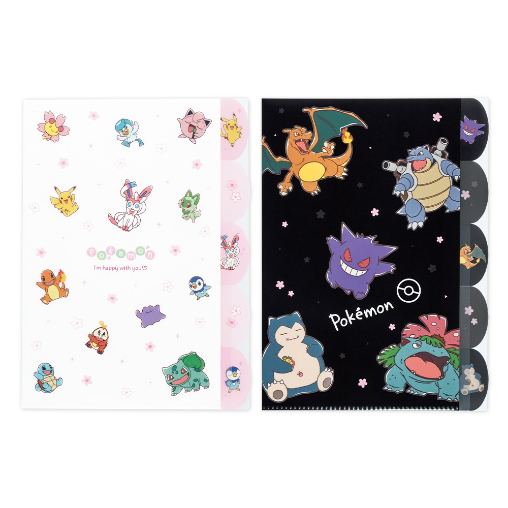 ダイカット5インデックスクリアファイル 全2種