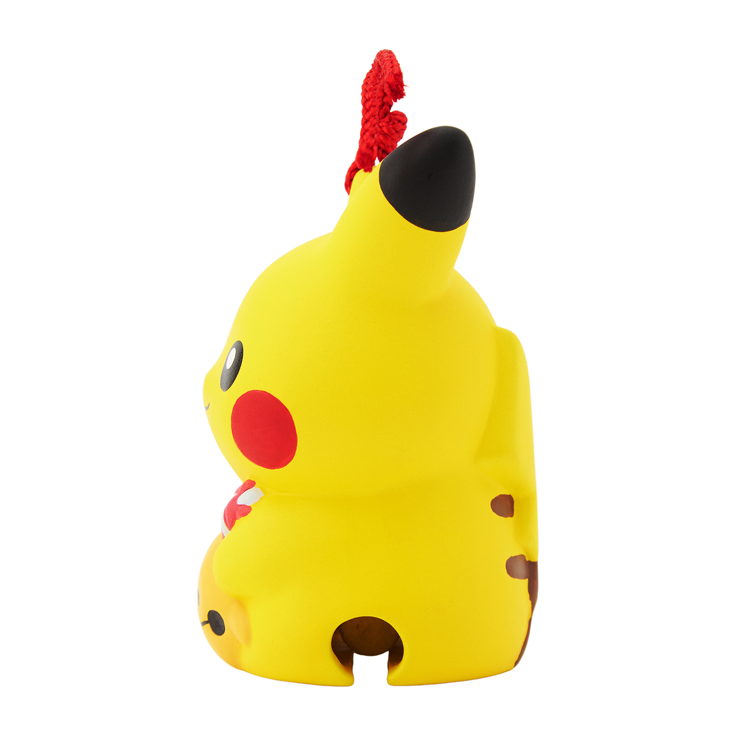 陶飾り<鈴>ピカチュウとリーシャン 側面