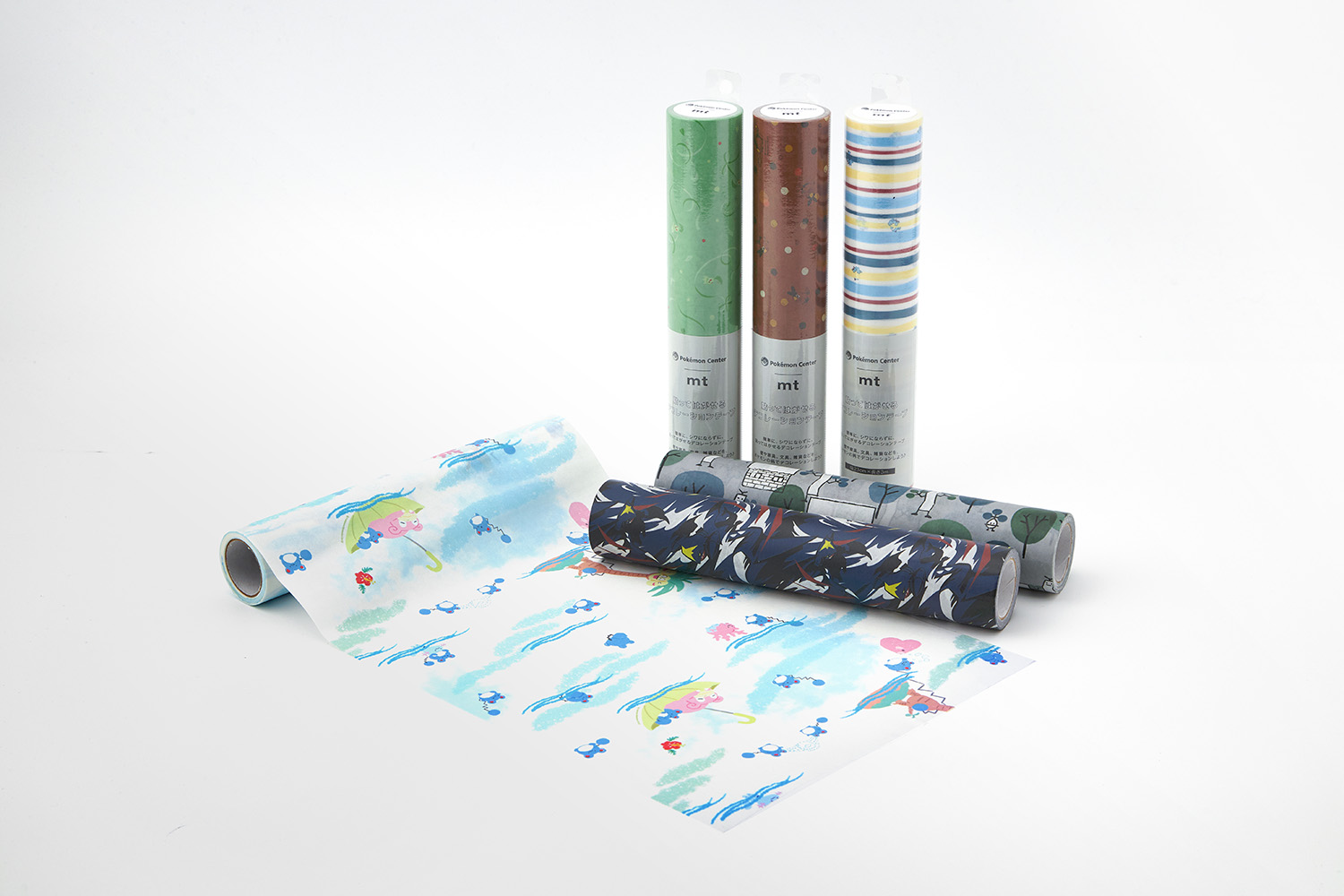新品 ポケモン マステ おまとめ ポケモンたちがデザインされた「貼ってはがせるデコレーション