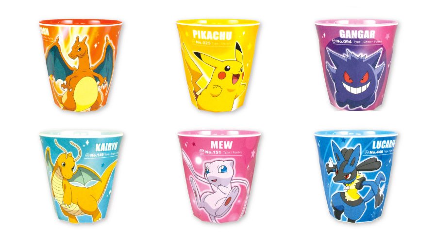 海外ポケモンセンター メラミンカップ 4個セット スターライト」シリーズ メラミンカップ｜ポケットモンスター