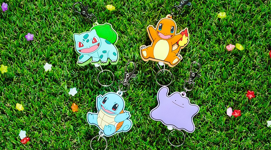 ラバーリールキーホルダーシリーズに、新ラインナップが登場！