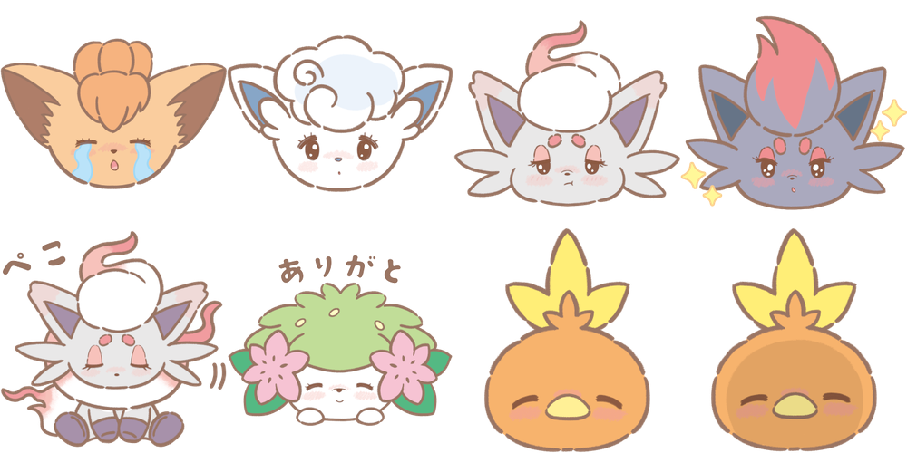 LINEスタンプ「mikko×ポケモン ふわふわな日常」が発売中!