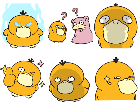 LINEスタンプ「コダック、ノーてんきに悩み中！」が発売中！