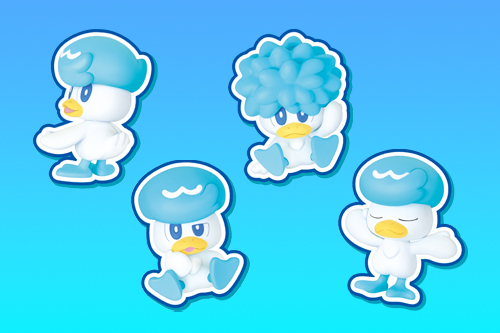 クワッス｜ポケモンずかん