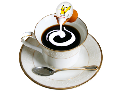 コーヒーや紅茶に