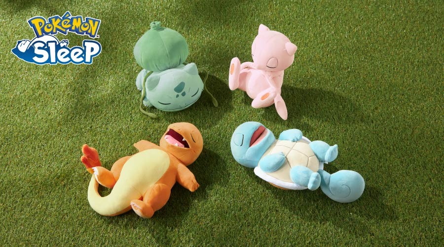『Pokémon Sleep（ポケモンスリープ）』の新しいぬいぐるみが、ポケモンセンターに登場！