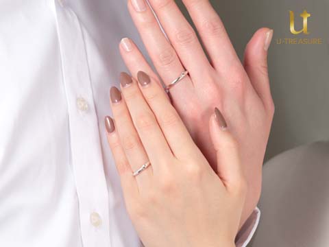 結婚指輪　着用イメージ