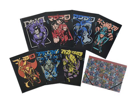 クリエイター集団「NC帝國」がデザインをした、歴代の敵組織のボスたち