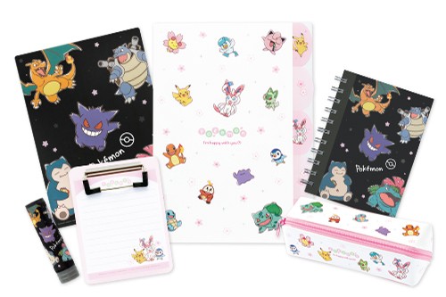ポケモンデザインの文房具コレクションが登場！｜ポケットモンスター