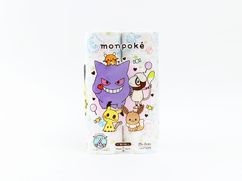 「モンポケ」がデザインされたトイレットペーパーが登場!