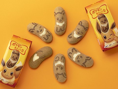 「ポケモン東京ばな奈」の第2弾に、イーブイが登場!