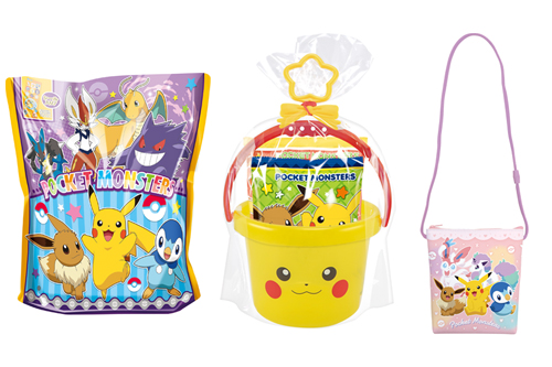 ポケモンがデザインされた、ハロウィンの菓子商品が登場