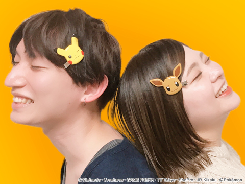 ポケモン　ヘアクリップ