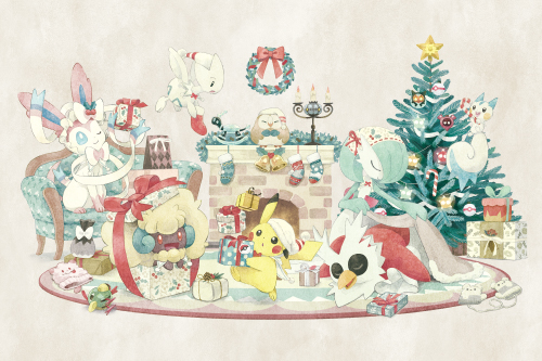【新品未開封・ポケセン】 Holiday Blessings サーナイト クリスマスをテーマにしたグッズ「Pokémon Holiday Blessings