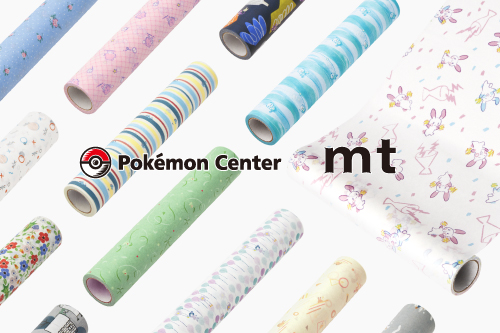 ポケモンたちがデザインされた「貼ってはがせるデコレーションテープ