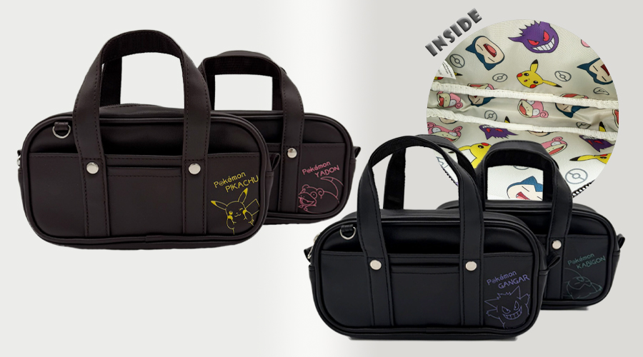 【まる様ご購入専用】日本館 ポーチ 他（黒） ミニサイズがかわいいスクールバッグ型ポーチが登場