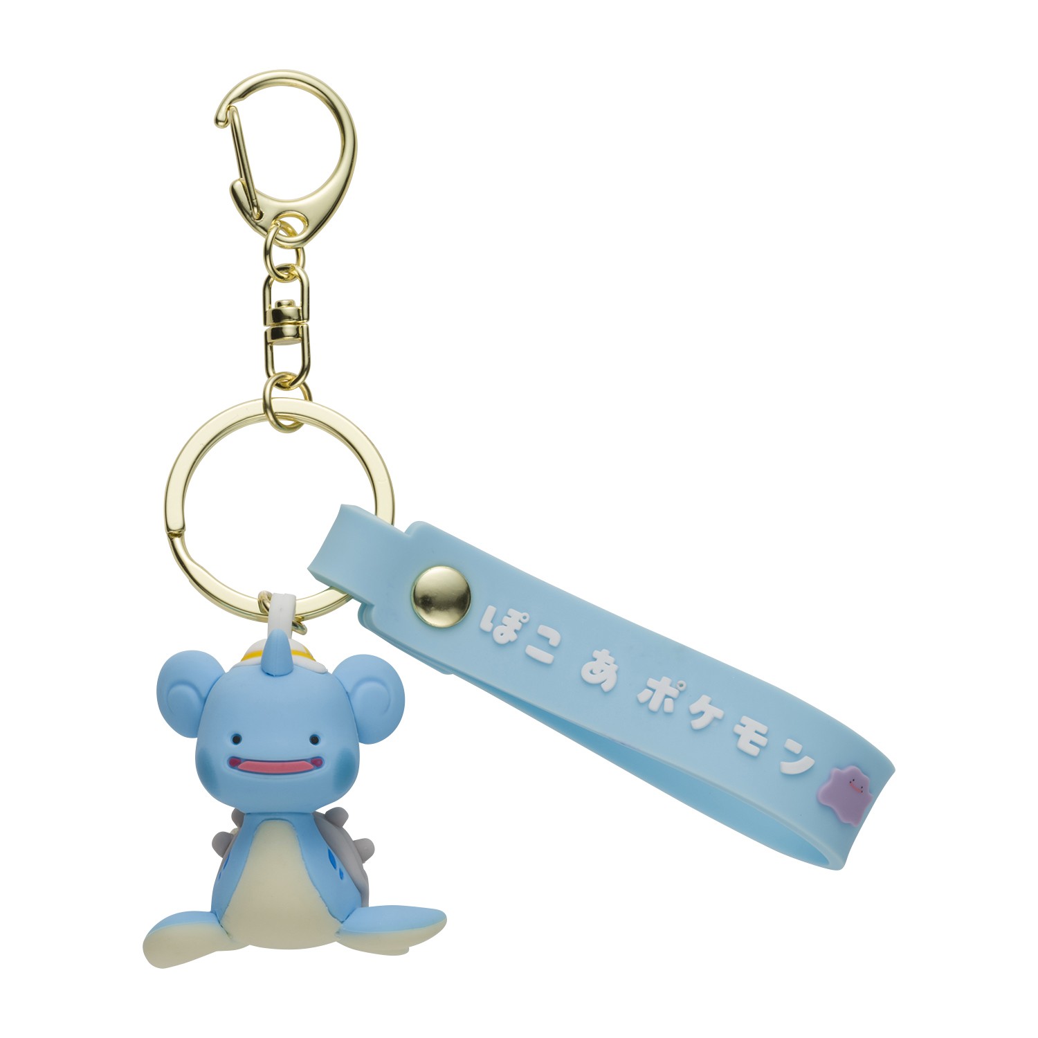 立体ラバーキーホルダー ぽこ あ ポケモン メタモン ハット(ラプラスへんしん)