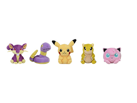 手のひらサイズのぬいぐるみ Pokemon Fit 第1弾 30匹がポケモンセンターに新登場 ポケットモンスターオフィシャルサイト