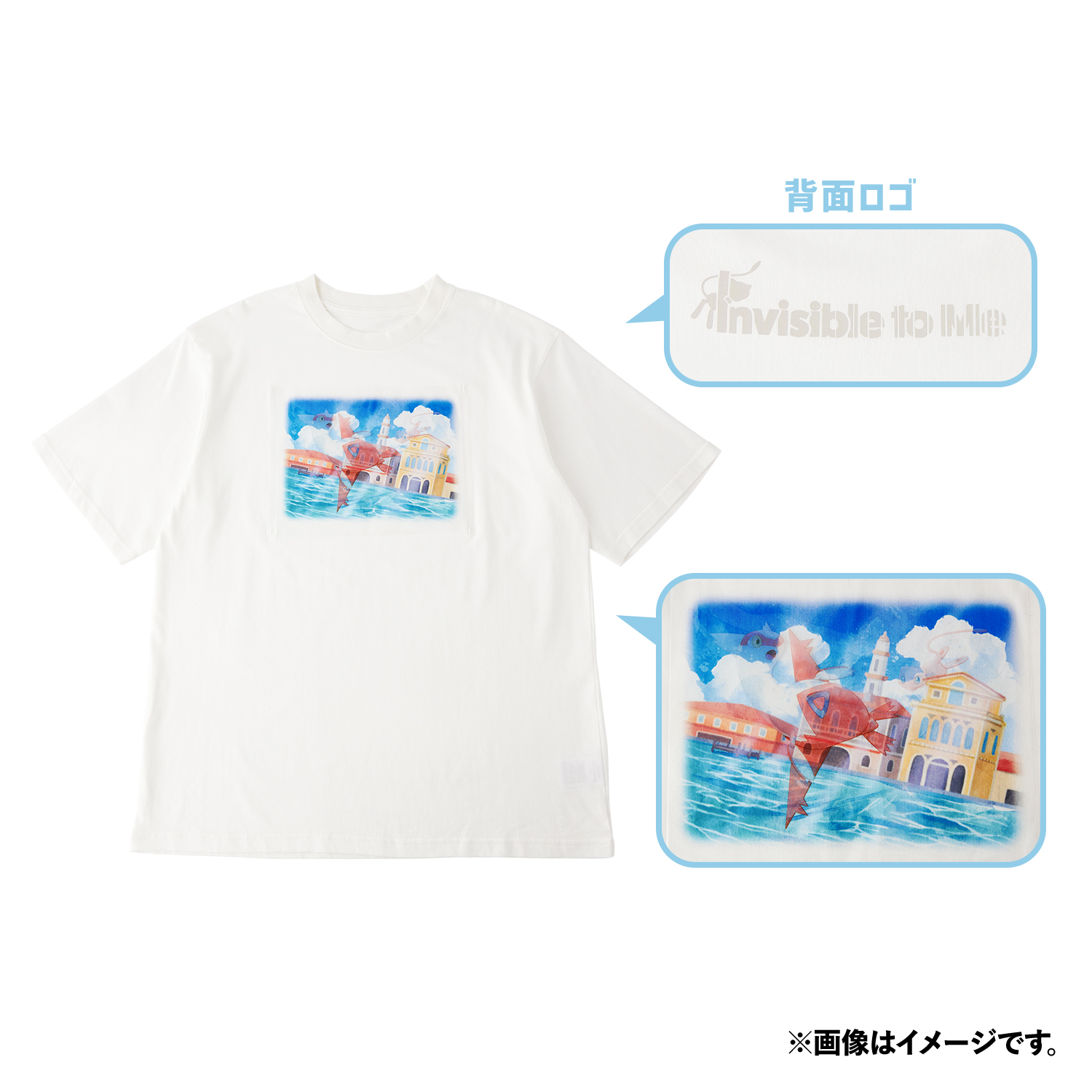 ポケセンオリジナル Invisible to Me クリアフィギュア ミュウ2個