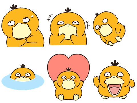 LINEスタンプ「コダック、ノーてんきに悩み中！」が発売中！