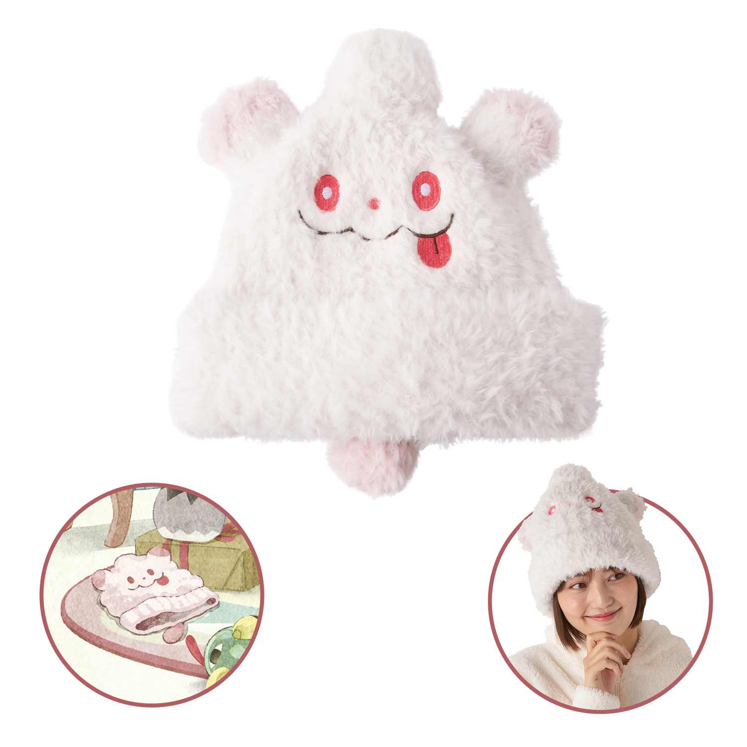 ペロッパフ風ニット帽